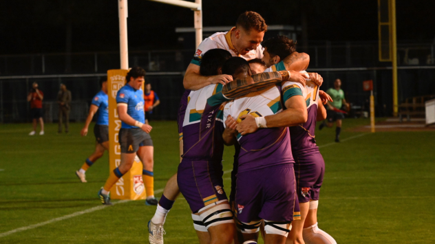 NOLA Gold celebrates a score