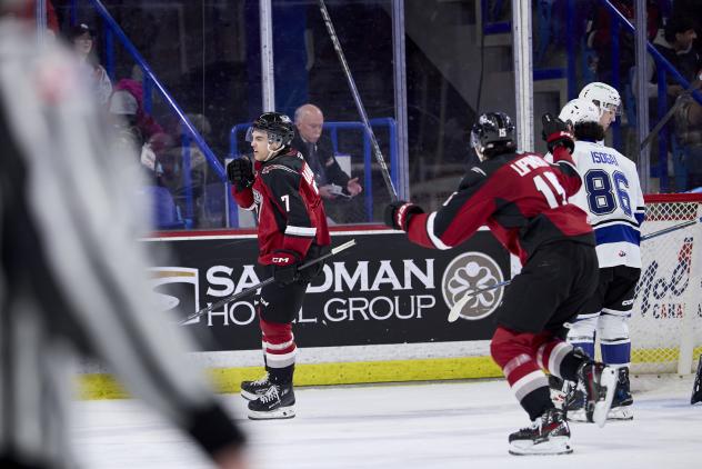 Vancouver Giants forward Ty Halaburda