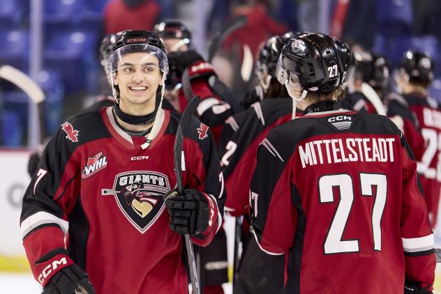 Vancouver Giants forward Ty Halaburda