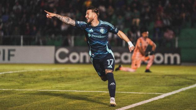 Sounders FC midfielder Paul Arriola