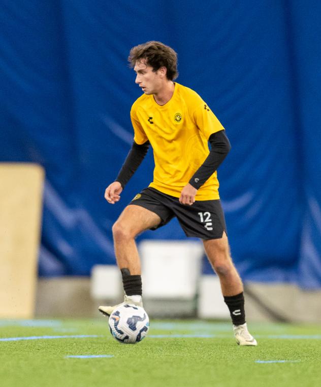 Pittsburgh Riverhounds SC midfielder Charles Ahl