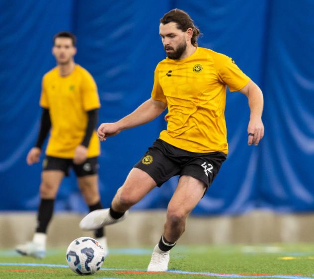 Pittsburgh Riverhounds SC midfielder Jackson Wälti