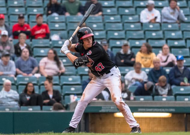 Fargo-Moorhead RedHawks infielder Michael Hallquist