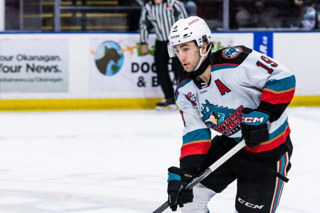 Kelowna Rockets forward Michael Cicek
