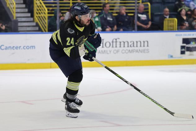 Florida Everblades' Kyle Neuber on game night