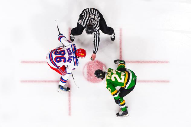 Kitchener Rangers face off with the London Knights