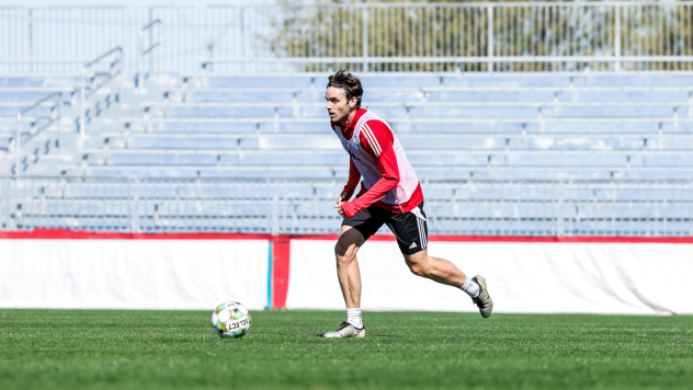 Phoenix Rising defender Casey Walls