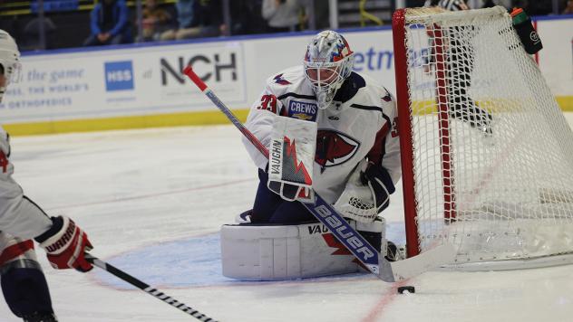 South Carolina Stingrays goaltender Garin Bjorklund