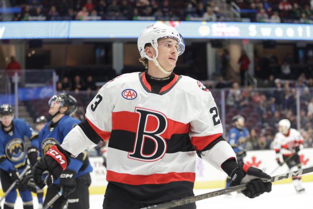 Belleville Senators left wing Cole Reinhardt