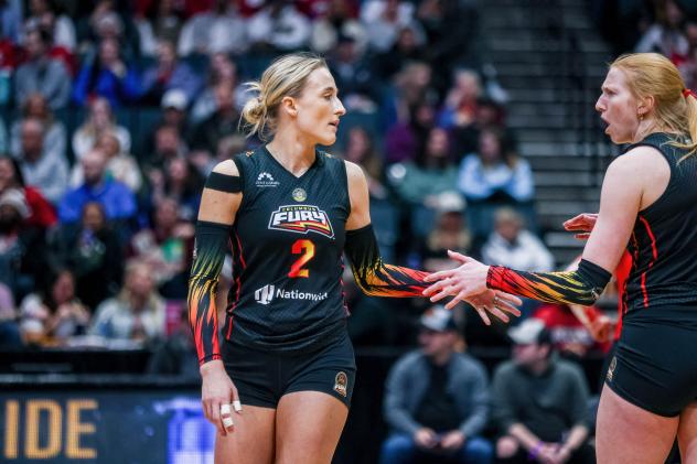 Columbus Fury opposite hitter Izabella Rapacz