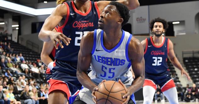 Warith Alatishe with the Texas Legends