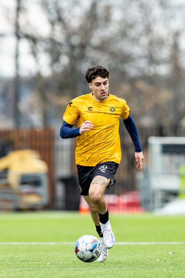 Pittsburgh Riverhounds SC midfielder Jason Bouregy