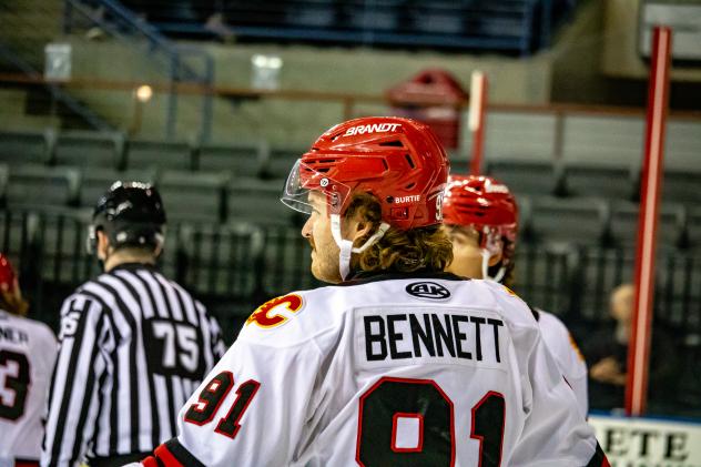 Blake Bennett of the Rapid City Rush