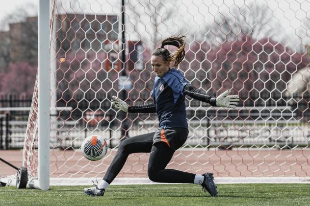 Montréal Roses goalkeeper Anna Karpenko