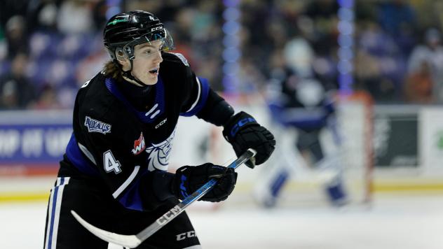Victoria Royals defenseman Seth Fryer