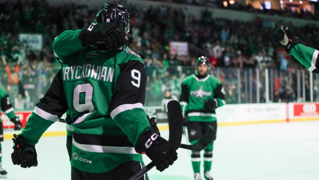 Texas Stars' Justin Hryckowian on game night