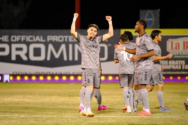 Las Vegas Lights FC on game night