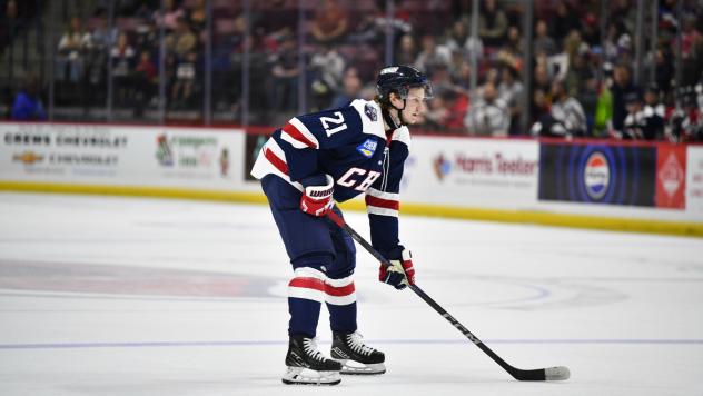 South Carolina Stingrays forward Alexander Suzdalev
