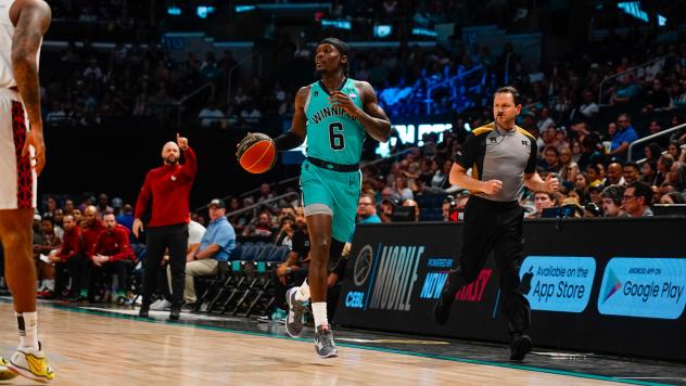 Winnipeg Sea Bears guard Alex Campbell
