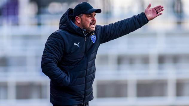 Louisville City FC Head Coach Danny Cruz