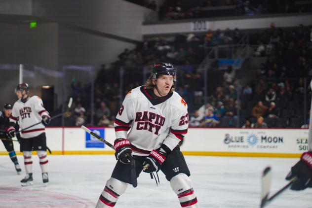 Rapid City Rush forward Tyler Burnie