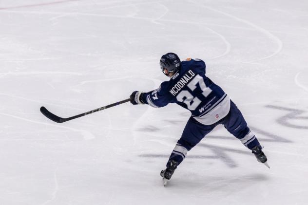 Worcester Railers defenseman Cam McDonald