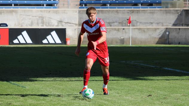Chicago Fire FC II defender Christopher Cupps