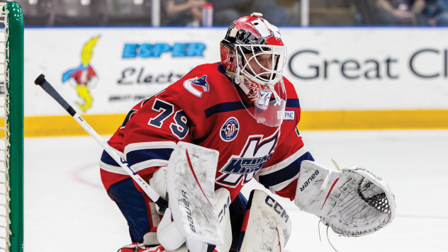Kalamazoo Wings goaltender Hunter Vorva