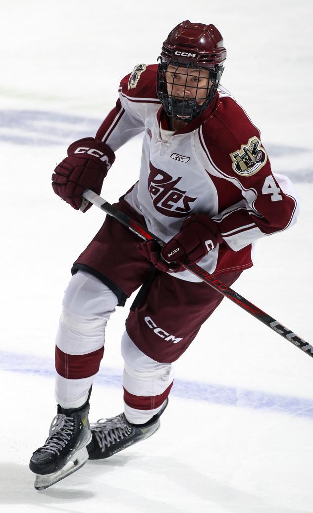 Peterborough Petes defenceman Luis Sturgeon