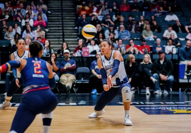 Grand Rapids Rise outside hitter Erika Pritchard