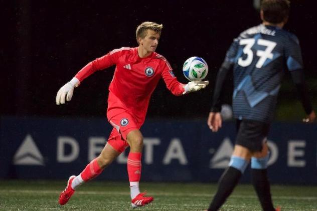 Tacoma Defiance's Lars Helleren in action