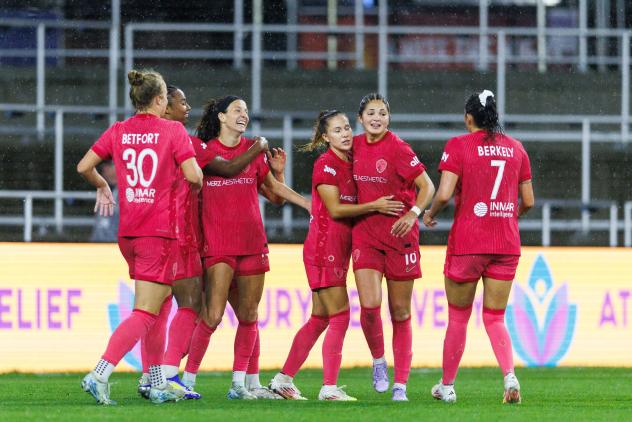 North Carolina Courage on game night