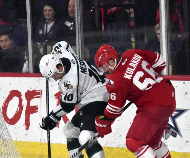 Allen Americans defenseman Artyom Kulakov