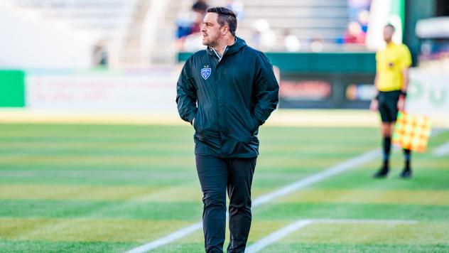 Louisville City FC Head Coach Danny Cruz