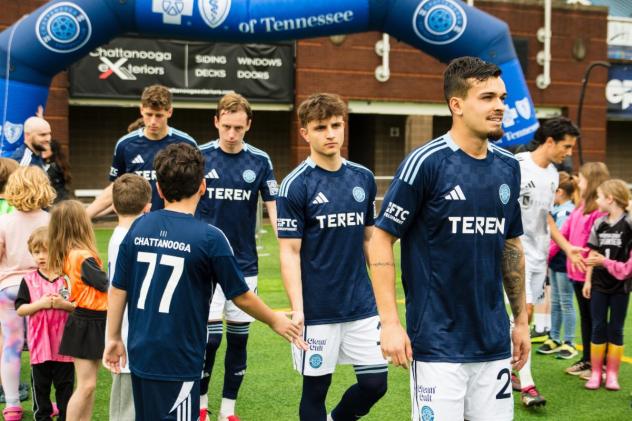 Chattanooga FC take the field