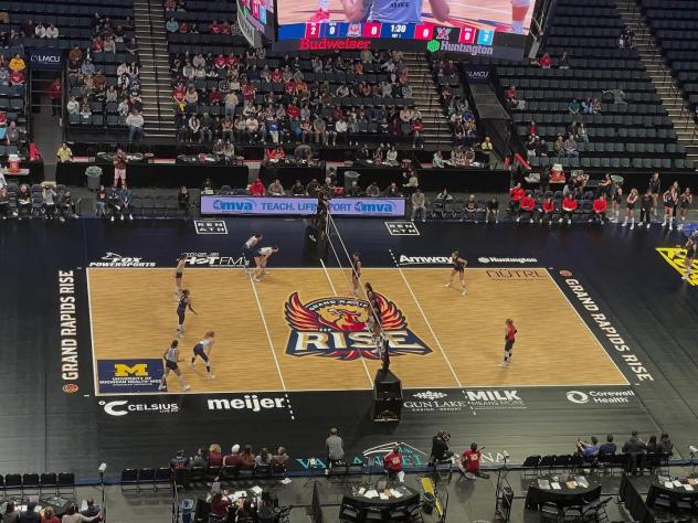 Grand Rapids Rise court in Van Andel Arena