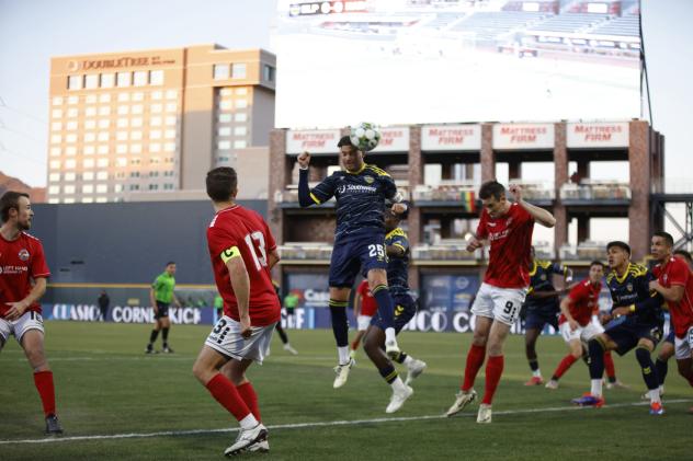 El Paso Locomotive FC in U.S. Open Cup action vs. Harpos FC