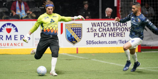 San Diego Sockers on game night