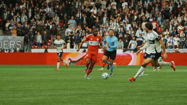 Chicago Fire FC battles the Vancouver Whitecaps FC