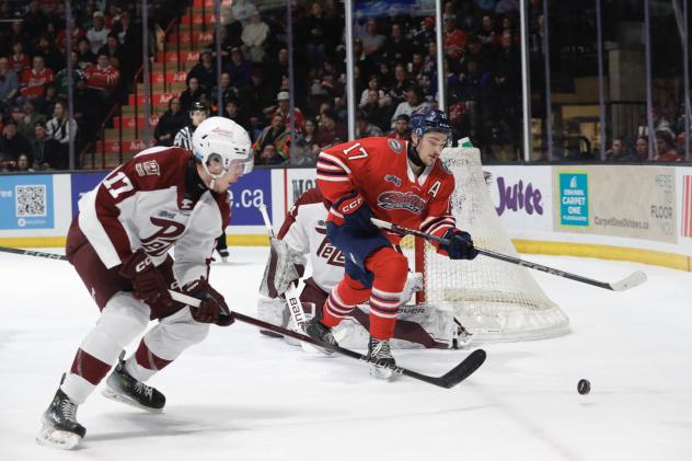 Peterborough Petes defenceman Rio Kaiser