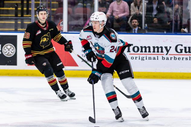 Jakub Stancl of the Kelowna Rockets