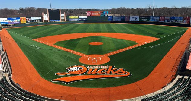 Fairfield Properties Ballpark, home of the Long Island Ducks