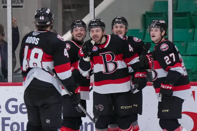 Belleville Senators on game night