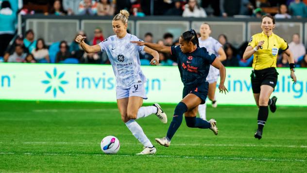 Racing Louisville FC midfielder Kayla Fischer