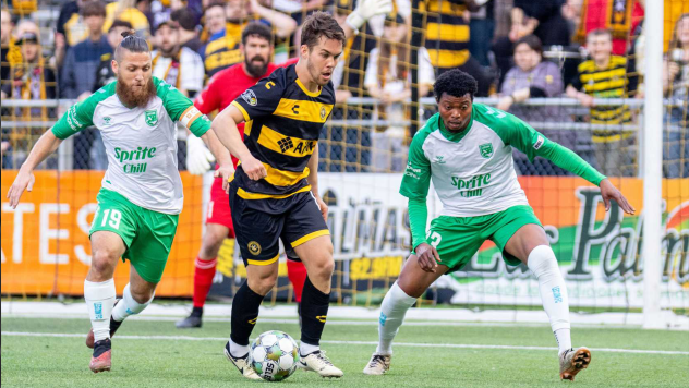 Birmingham Legion FC versus the Pittsburgh Riverhounds SC