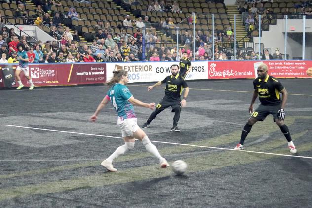 St. Louis Ambush forward William Eskay vs. the Milwaukee Wave
