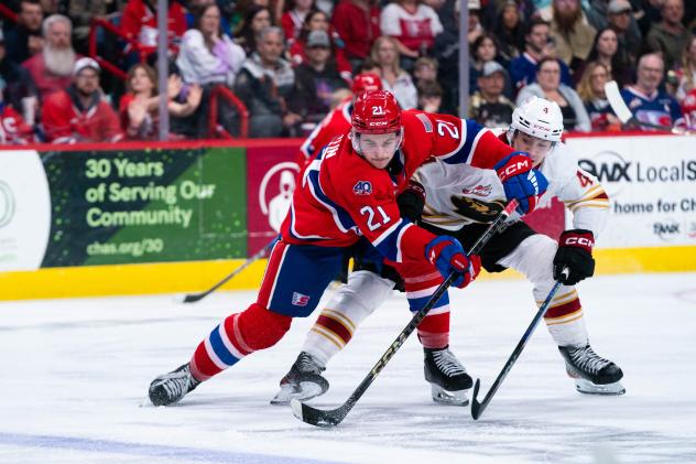 Spokane Chiefs center Owen Martin