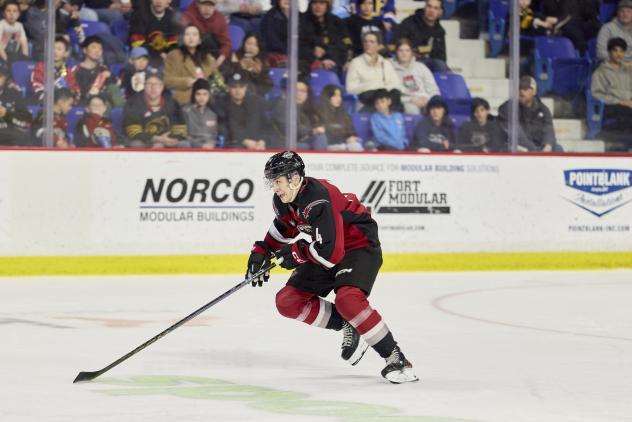 Vancouver Giants defenceman Ryan Lin