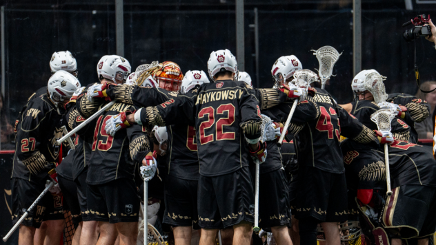 Albany Firewolves huddle