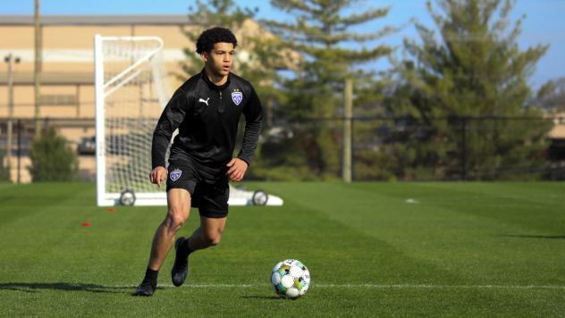 Louisville City FC defender Brandon Dayes
